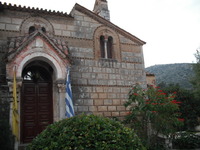 Seiten Eingang vom Kloster