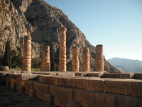 Tempel von Apollon (hinter Seite)