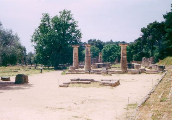 Olympia - Hera Tempel