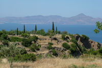 Blick von Methana nach Egina