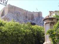 Akropolis Ostseite u. Lysikrates Monument