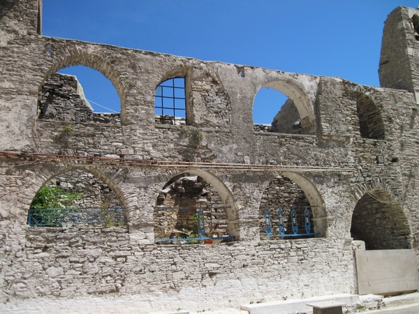 Ruine Kloster Moni Vronti 2010