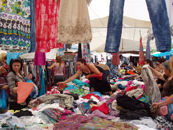 Markttag in Amaliada