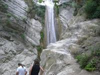 der Wasserfall im Hinterland von Nidri