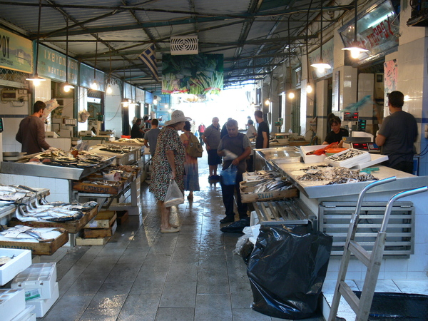 Markthalle in Ägina-Stadt