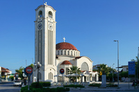 Kirche im Zentrum von Gastouni
