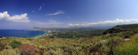 Souda - Bucht mit Blick auf Almirida und Kalives