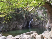 Oberer der Fonias Wasserfälle