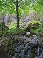Bergpark Künstlicher Wasserfall