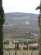 Blick vom Castello Albola ins Tal