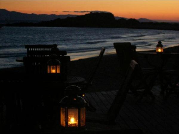 Arcoudi Abendstimmung Strand