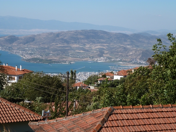 Blick von Portaria auf Volos
