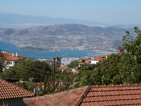 Blick von Portaria auf Volos