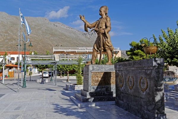 Areopolis Denkmal für Petros Mavromichalis
