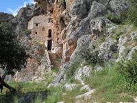 Das "alte Kloster" bei Vrontamas