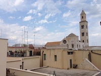 Blick von der Dachterrasse, Hotel Palazzo Calò
