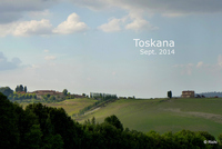 Toskana im September 2014