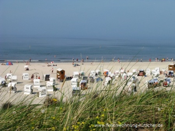 Der Strand von Spiekeroog läd zum Träumen ein