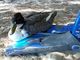 Letztes Jahr am Levrossos Beach - Ente testet Schwimmflossen