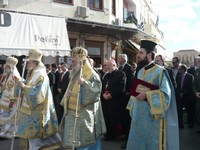 Prozession zu Ag. Nicolaos, dem Schutzheiligen der Seefahrer