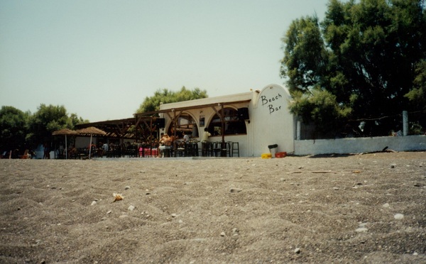 Perissa Beach Bar 1990