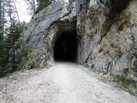 Tunnel am Fernradweg München-Venedig