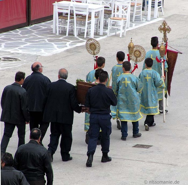 Prozession an Agios Georgios
