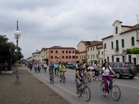 Radfahrer aus Padua