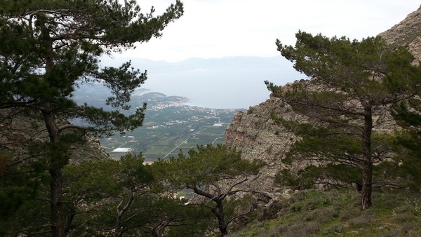 Schlucht Ha, oberhalb von Monastiraki