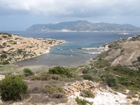 Die Bucht von Agios Minas