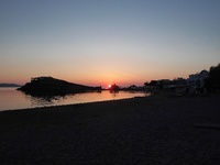 Sonnenuntergang am Agios Georgios