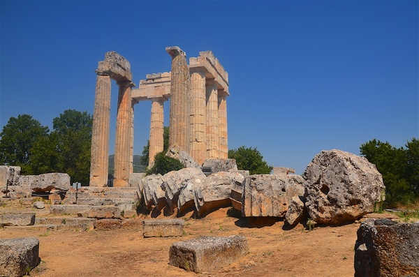 Zeus-Tempel in Nemea
