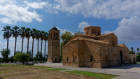 Panagía Kathóliki und venezianischer Glockenturm in Gastouni