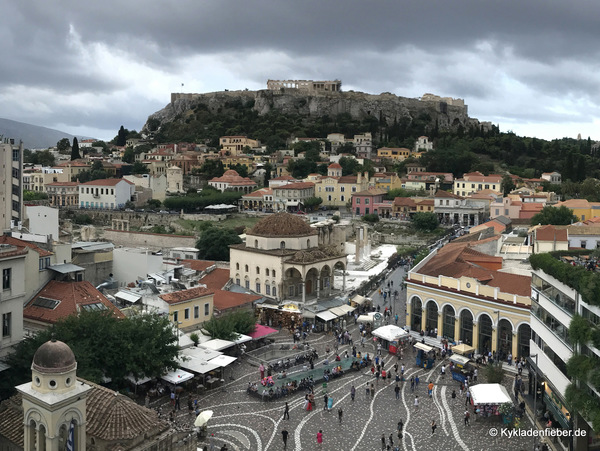 Blick vom "A for Athens"