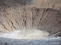 Blick in den Krater