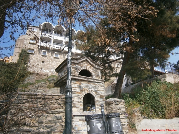 Thessaloniki Kloster Vlatadon oben in der Anopoli