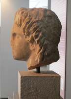 Marmorkopf von Alexander dem Großen Nr. 2
