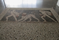 Mosaikboden - Löwenjagd