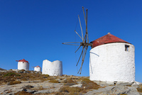 Windräder auf Amorgos