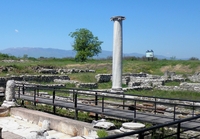 antikes Dion-Anbetungsstätte 