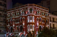 Red House - Platz - Agia Sophia (nachts) 
